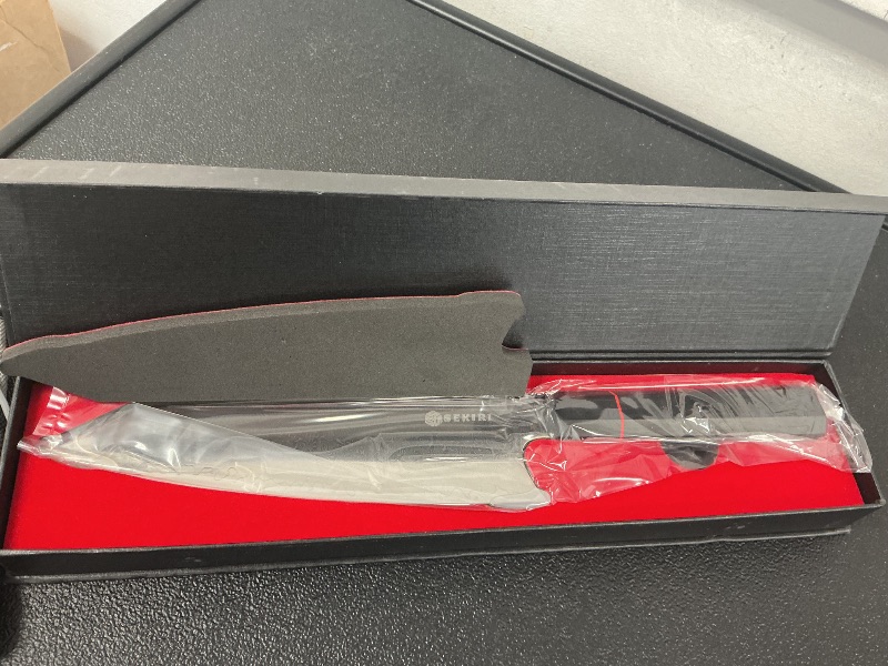 Photo 1 of 8 Inch Chef Knife - 67 Layered Damascus Stainless Steel Kitchen Knife with Ergonomic Handle, Sharp and Durable Knife for Meat & Fish. Japanese Kiritsuke Knife for Home and Professionals