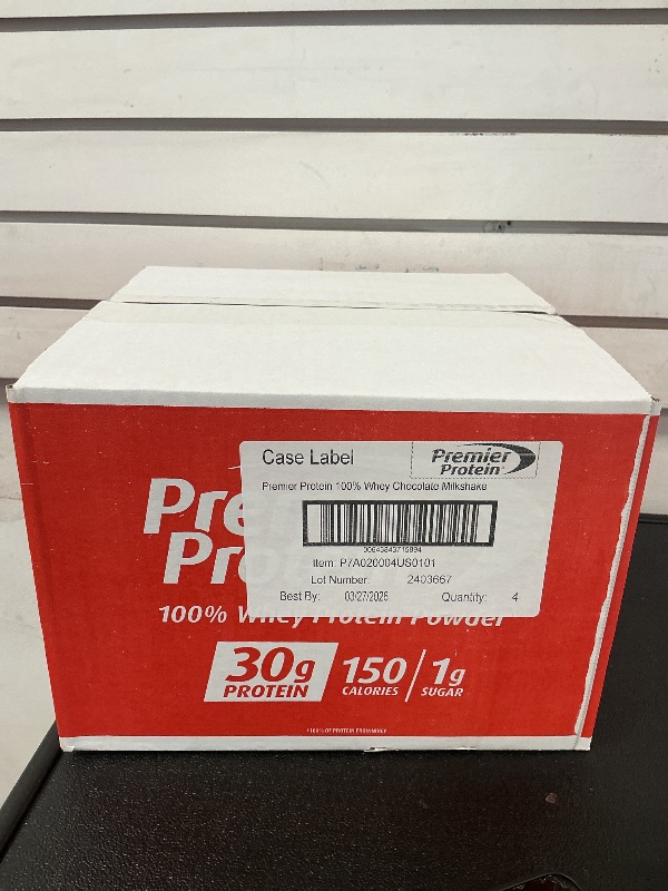 Photo 1 of Premier protein powder chocolate quantity 4 