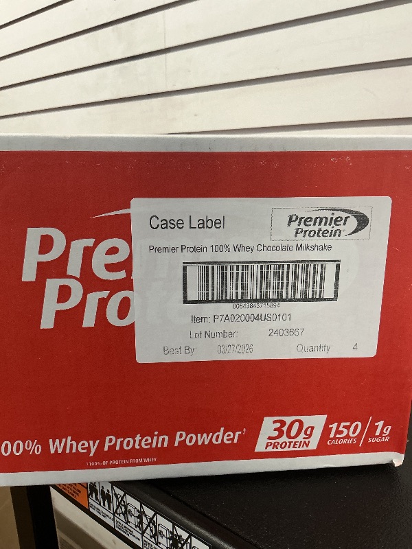 Photo 1 of Chocolate whey protein powder 