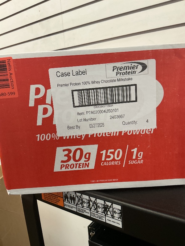 Photo 1 of Chocolate whey protein quantity 4 