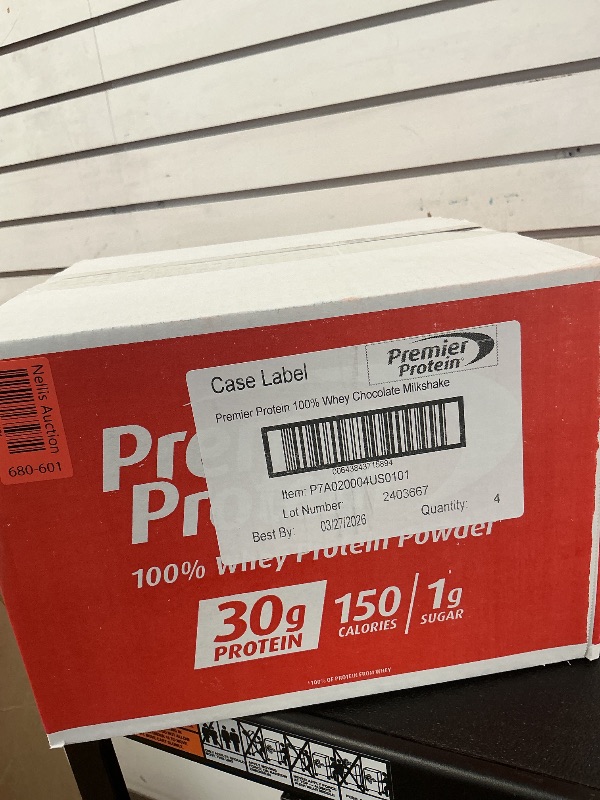 Photo 1 of Chocolate whey protein quantity 4 