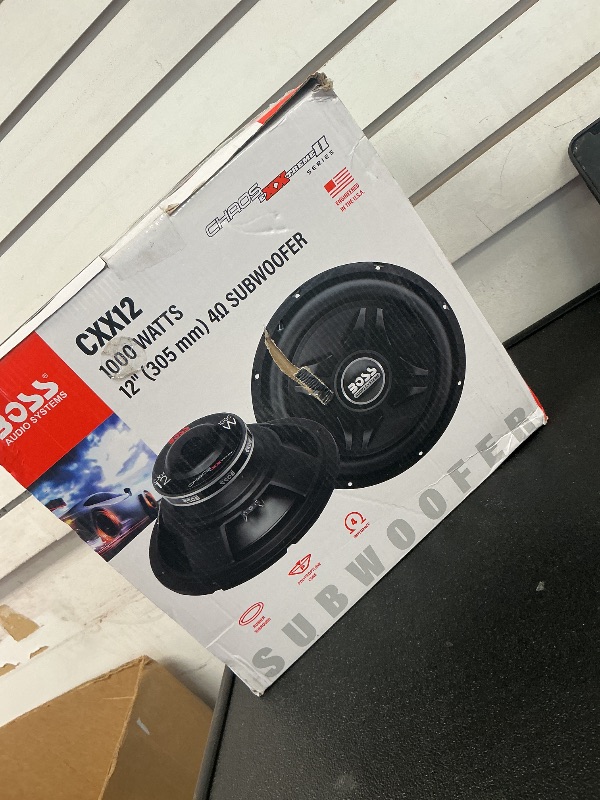 Photo 1 of Boss Audio Chaos Car Audio Power Subwoofer