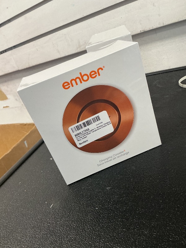 Photo 1 of Ember Charging Coaster 2, Wireless Charging for Use with Ember Temperature Control Smart Mug, Copper