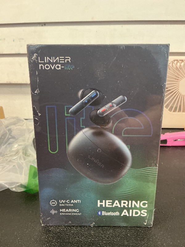 Photo 1 of Nova Lite Bluetooth Hearing Aids Rechargeable, In-Ear Hearing Aids, With Smart Noise Cancellation And Volume Control,Hearing Aids With Wireless Mic For Watching Tv For People With Hearing Loss (NOVA LITE)