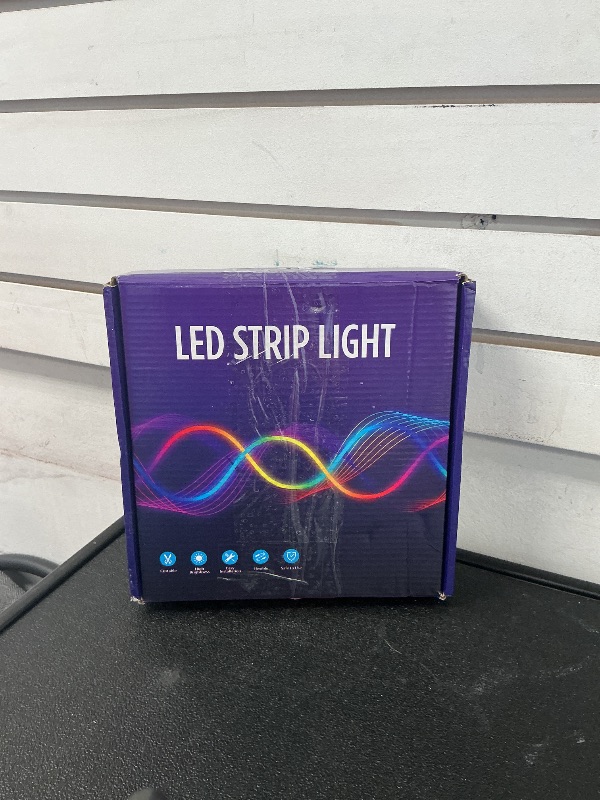 Photo 1 of iNextStation RGB Neon LED Strip Lights, 16.4FT 12V Flexible Rope Lights Color Changing Multiple Modes Control with APP & Remote,IP65 Waterproof Neon Lights for Bedroom Decor
