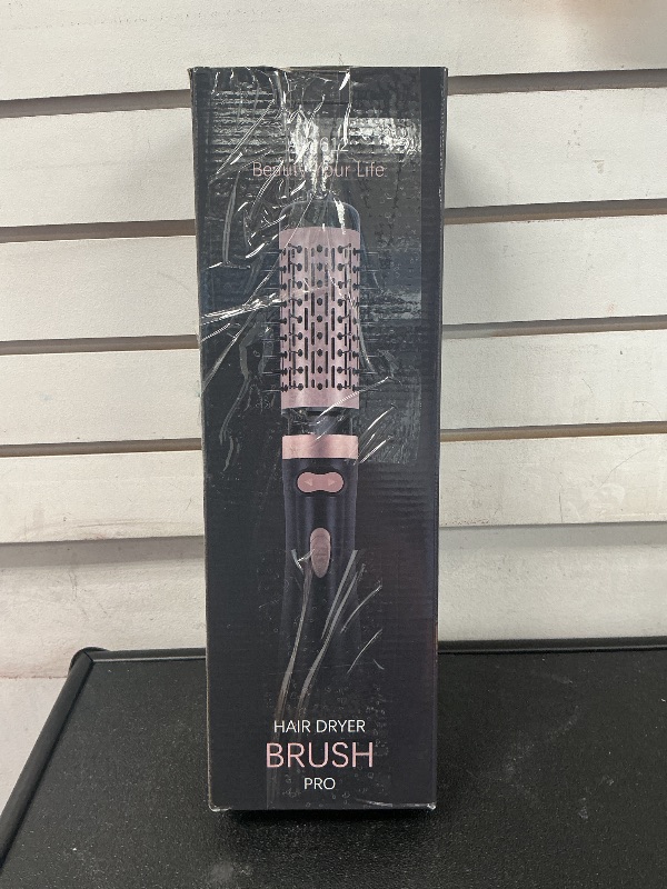Photo 1 of WEEYUM Rotating Hair Dryer Brush with 2 Detachable Brush Heads, 3 in 1 Hot Air Spinning Brush for Volumizer/Drying/Smoothing/Curling