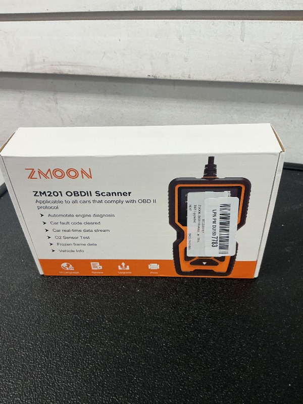 Photo 1 of ZMOON ZM201 Professional OBD2 Scanner Diagnostic Tool, Enhanced Check Engine Code Reader with Reset OBDII/EOBD Car Diagnostic Scan Tools for All Vehicles After 1996, 2025 Upgraded
