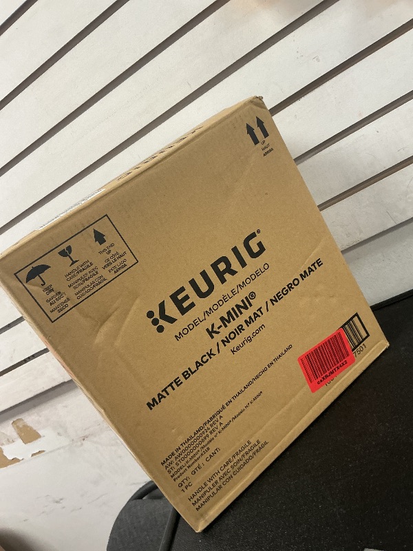 Photo 1 of Keurig K-Mini Single Serve K-Cup Pod Coffee Maker, 6 to 12oz Brew size, with Cord Storage, Perfect for Small Spaces, Black