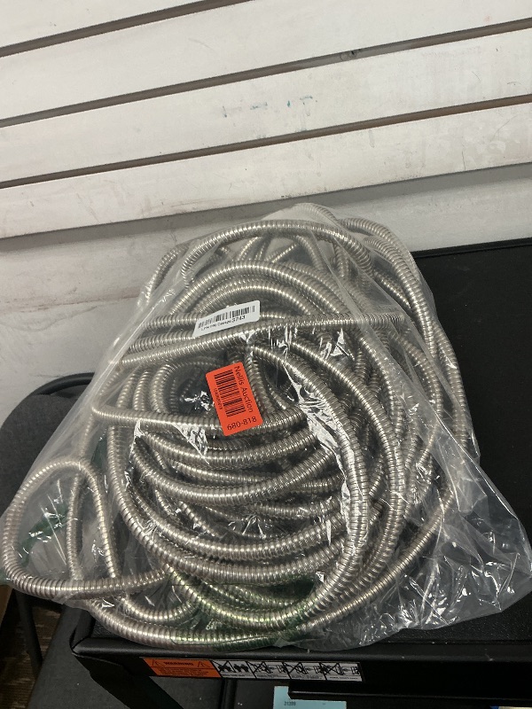 Photo 1 of Amayrose Garden Hose 75 FT with 10-Function Nozzle, Leak-proof Metal Connector Water Hose, No Knots, Kink-Free, Lighter, Anti-Pets, Wear-Resistant, 3/4 GHT, Metal Hose for Garden, Yard, Outdoor