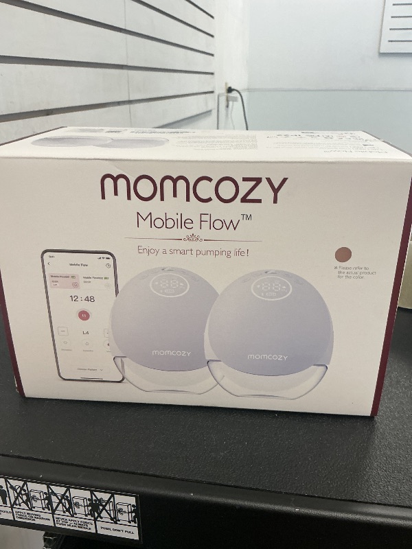 Photo 1 of Momcozy Breast Pump Hands Free Upgraded Mobile Flow | M9, App Discreet Control with Personalized Multi-Modes & 15 Levels, Wearable Breast Pump 24mm, 2 Pack Cozy Red