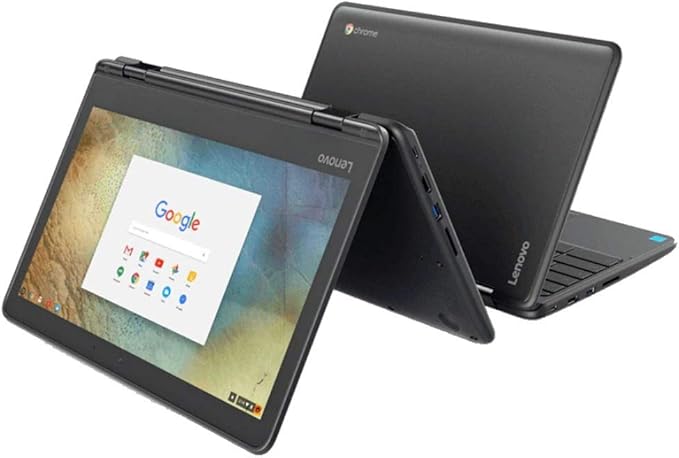 Photo 1 of Lenovo N23 Yoga 2-in-1 11.6 inches Chromebook PC - MT8173c Processor 4GB Ram 32GB SSD Chrome OS (Renewed)