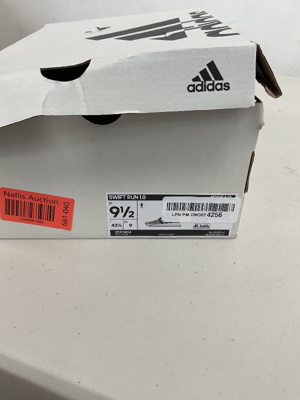 Photo 1 of adidas Men's Swift Run 1.0 Sneaker, Core Black/CoreBlack/White, 9.5