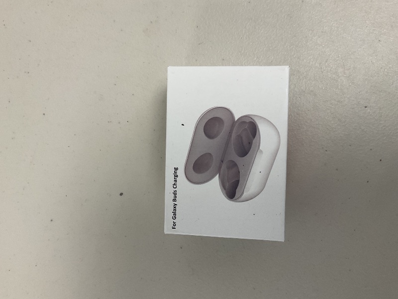 Photo 1 of Charging Case for Samsung Galaxy Buds/Buds+ (SM-R170/R175), Replacement Charger Dock Station for Samsung Earbuds (White)