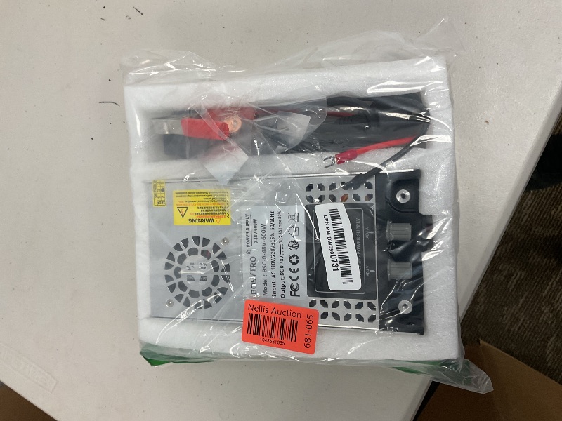 Photo 1 of BOSYTRO AC to DC Converter 48V DC Power Supply Adjustable 0-48V 0-12.5A SMPS Max 600W Switching Power Supply for Led Strip, Motor Pump, CCTV, 3D Printer, Lab Computer