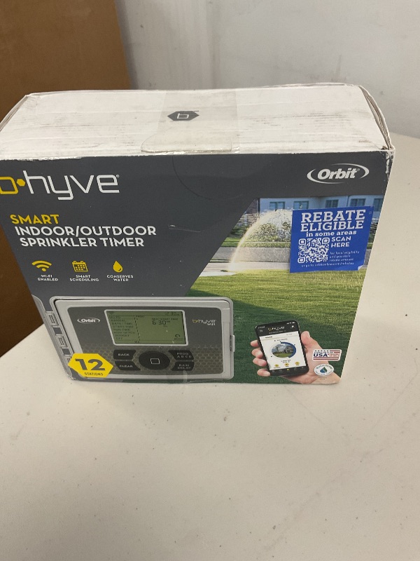 Photo 1 of Orbit B-hyve 12-Zone Smart Indoor/Outdoor Sprinkler Controller