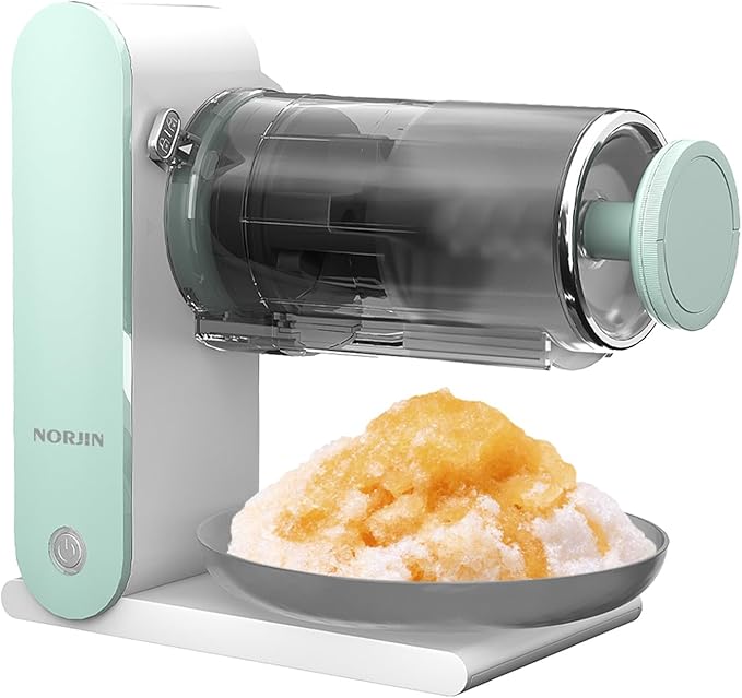 Photo 1 of NORJIN Snow Cone Machine USB Rechargeable Shaved Ice Maker with Stainless Steel Blades, Perfect for Homemade Slushies, Icy Drinks, and Margaritas