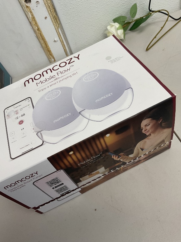 Photo 1 of Momcozy Breast Pump Hands Free Upgraded Mobile Flow | M9, App Discreet Control with Personalized Multi-Modes & 15 Levels, Wearable Breast Pump 24mm