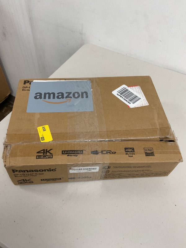 Photo 1 of Panasonic 4K Blu Ray Player, Ultra HD Premium Video Playback and Hi-Res Audio - DP-UB154P-K (Black)