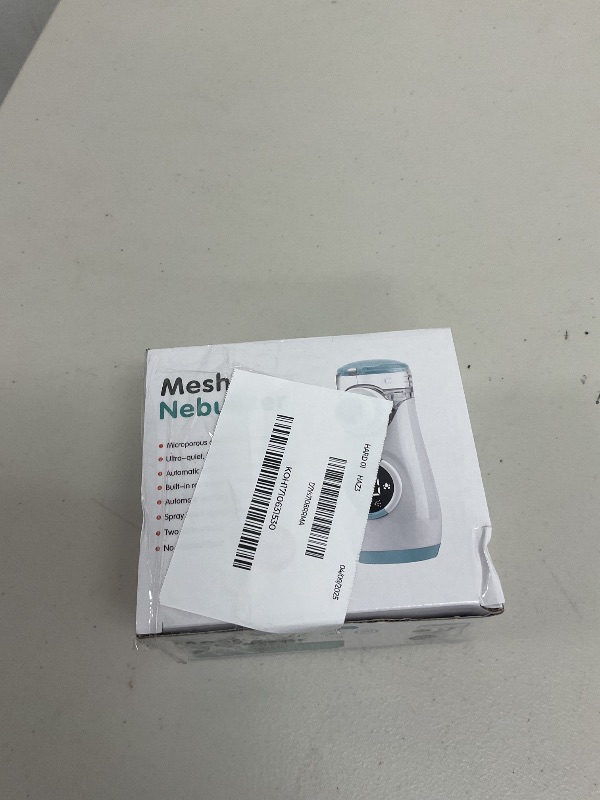Photo 1 of Misty Nebulizer, Portable Nebulizer with Intuitive LED Interface and Auto-Cleaning, Handheld Nebulizer for Adults Kids
