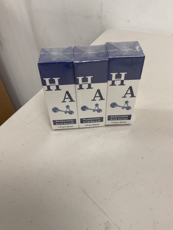 Photo 1 of ABOTE 2.3% Hyaluronic Acid Serum for Face Moisturize Smoothes Wrinkles (3 Pack 1fl.oz | 30ml)
