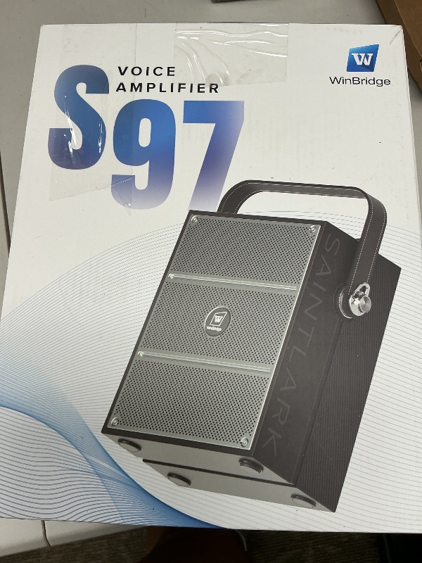 Photo 1 of WinBridge 60W Powerful Wireless Voice Amplifier with Handheld and Headset Microphones for Teachers