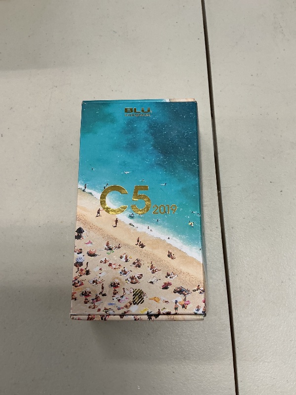 Photo 1 of BLU C5 2019 5" 2-SIM 16GB GSM Smartphone, 1GB RAM, Unlocked, Black
