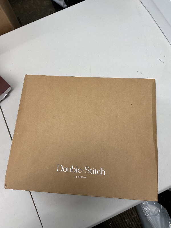 Photo 1 of Double Stitch Cotton Tencel Sheet - Bed Sheets Set California King, 4Pc Luxury Hotel Bedding Set, Soft, Cooling & Breathable for Hot Sleepers, Deep Pocket Up to 16 Inches, Coral
