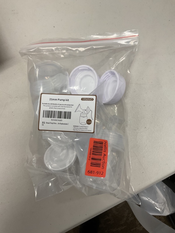Photo 1 of Breast Pump Parts Compatible with Spectra Replacement Pump Parts (Full SET-21MM)