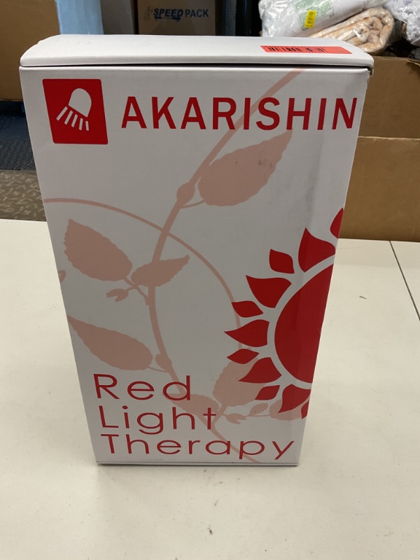 Photo 1 of Arikashin Red Light Therapy Lamp for Face & Body – LED 660nm Red & 850nm&940nm Infrared Light with Adjustable Stand – Skin Care & Muscle Relief Device