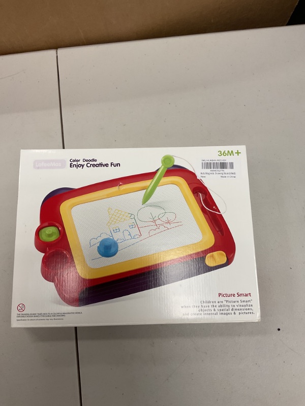 Photo 1 of Magnetic Drawing Board, Toddler Girl Toys for 1-3 Year Old, Doodle Board A Etch Colorful Sketch Magnet Erasable Pad, Educational Learning Toys for Kids Gifts Birthday Travel Activities