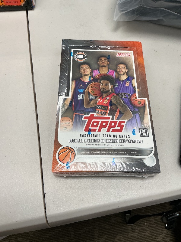 Photo 1 of 2022-23 Topps NBL Basketball Hobby Box