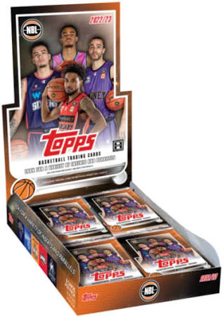 Photo 1 of 2022-23 Topps NBL Basketball Hobby Box