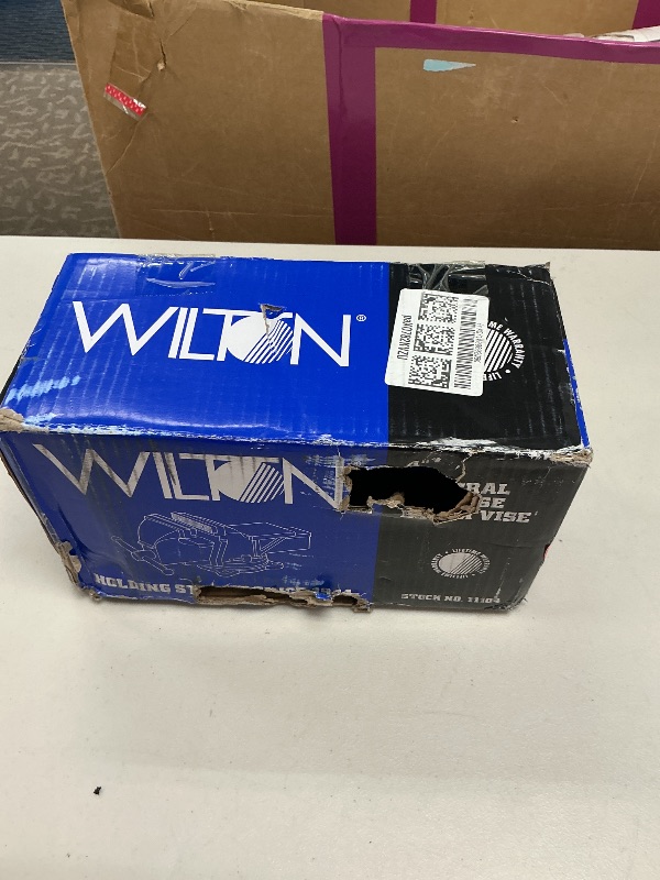 Photo 1 of Wilton General Purpose Bench Vise, 4" Jaw Width, 3" Max Jaw Opening, 2-1/4" Throat (11104)