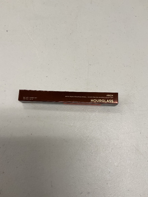 Photo 1 of Hourglass Arch Brow Sculpting Pencil. Platinum Blonde Shade Mechanical Eyebrow Pencil for Shaping and Filling.
