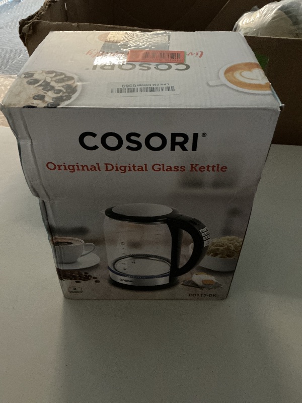 Photo 1 of COSORI Electric Kettle Temperature Control with 6 Presets, BPA Free, Black