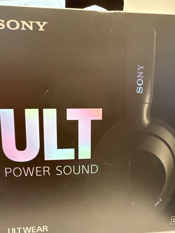Photo 1 of Sony ULT WEAR Over-Ear Noise Cancelling Bluetooth Headphones with Alexa Built-in, Comfortable Design, 30-Hour Battery, Massive Bass, Black