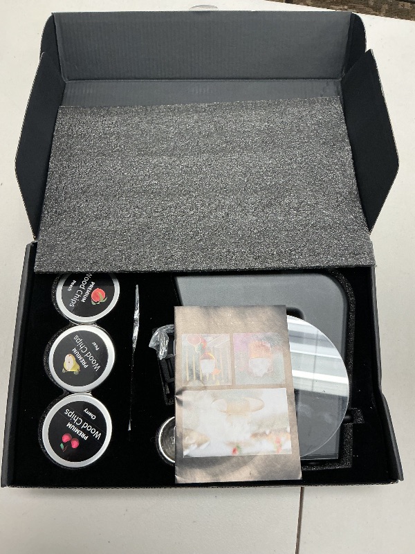 Photo 1 of Cocktail Smoker Kit With Torch, 6 Flavors Wood Chips, Drink/Bourbon/Old Fashioned Smoker Kit, Whiskey Gifts for Men, Dad, Husband,Boss, Boyfriend (Without Butane)