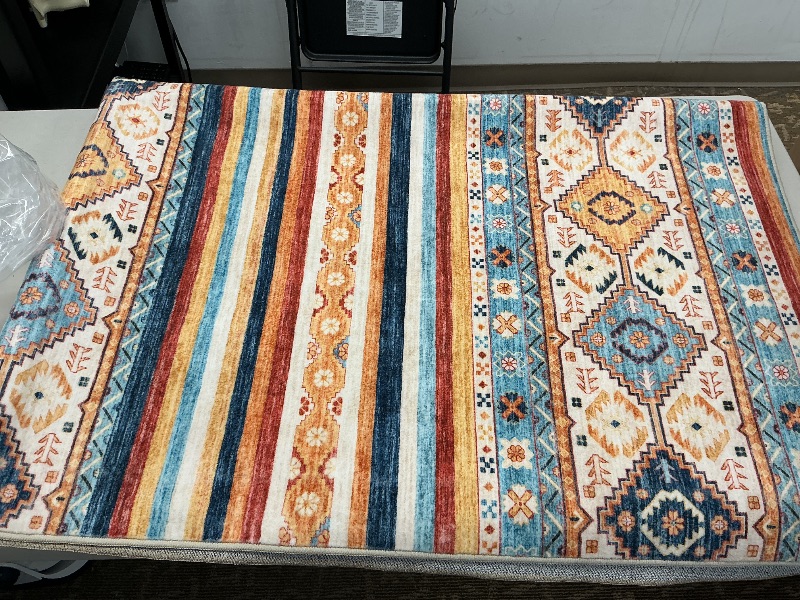 Photo 1 of SANTA FE style rug 6x9 house decor living room. 