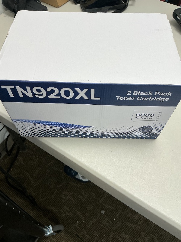 Photo 1 of TN920XL Toner Cartridges Compatible for Brother TN920 TN920XL TN920XXL Toner Cartridges High Yield Work with HL-L6210DW HL-L5210DW HL-L6210DWT HL-L5210DWT MFC-L6810DW HL-L5210DN HL-L6310DW, 2-Black
