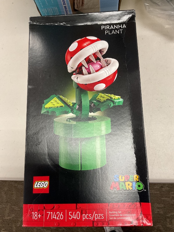Photo 1 of LEGO Super Mario Piranha Plant, Build and Display Super Mario Brothers Collectible for Adults and Teens, Authentically Detailed Posable Figure, Birthday Gift for Gamers and Super Mario Fans, 71426
