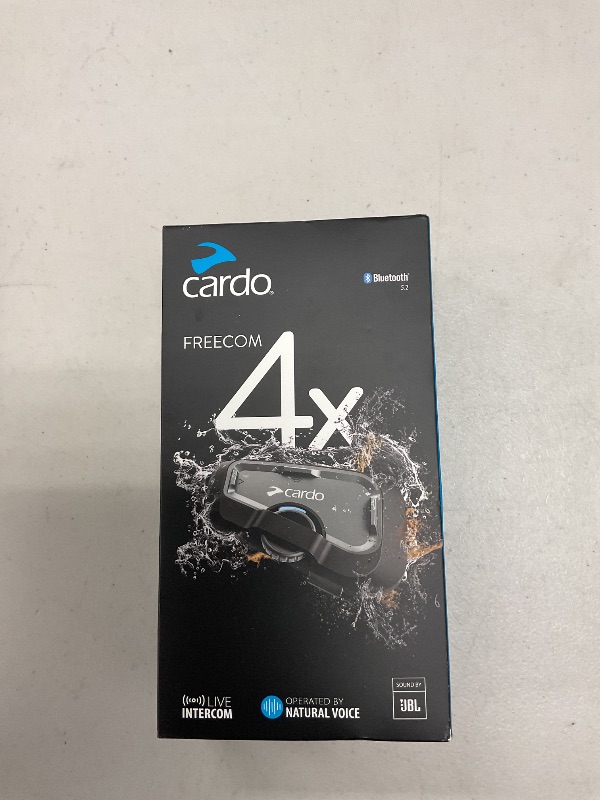 Photo 1 of Cardo Systems Freecom 4X Single,Black