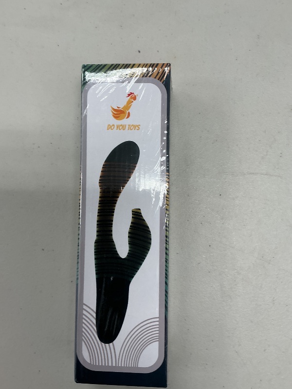 Photo 1 of 3 in 1 Dildo Rabbit Vibrator for Women - Multi-Function with Built-in Beater for G-Spot and Clitoris Tapping - Rechargeable & Very Quiet - Great for Solo and Couples Play