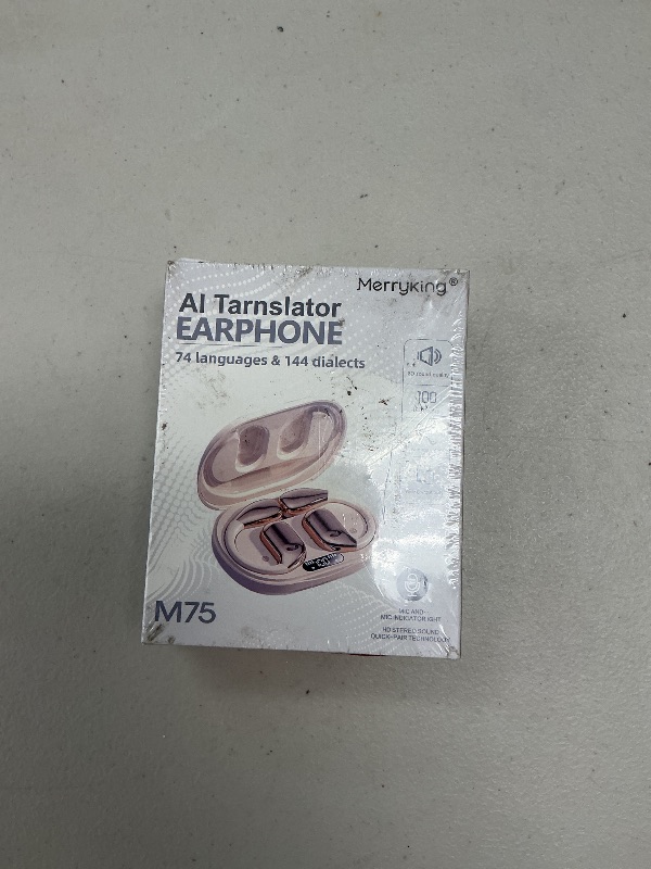 Photo 1 of AI Language Translator Earbuds, OWS Real-Time 3-in-1 Translation Earbuds 74 Languages & 144 dialects, Translation Device for Travel Business Learning.