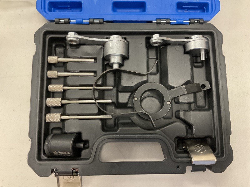 Photo 1 of Diesel Engine Timing Locking Tool Camshaft Alignment Flywheel Locking Timing Set Compatible with Land Rover Jaguar 2.7 3.0 Tool - Belt