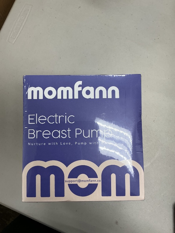 Photo 1 of MOMFANN Breast Pump Wearable, Hands-Free APP Control Electric Portable Breastfeeding Pump with Efficient Milk Output, Leak-Proof Design, Discreet, Quieter, 3 Modes 9 Levels, Purple