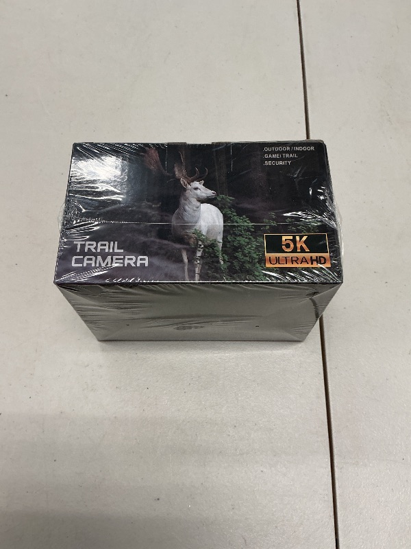 Photo 1 of Dargahou Trail Camera, 5K 60MP Game Camera 130 Wide-Angle,Lightning-Fast Motion Detection with Night Vision 0.05s Trigger Motion Activated