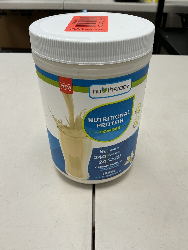 Photo 1 of NuTherapy Nutritional Protein Powder for Adults- Vitamins and Minerals for Nutritional Support and Bone Health Support 