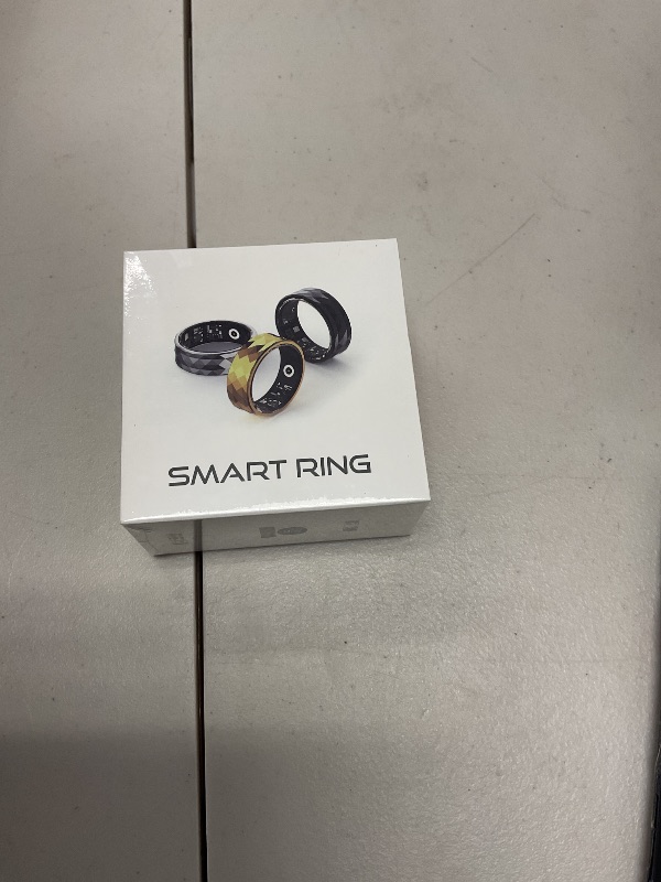 Photo 1 of Smart Ring, Activity & Fitness Tracker Ring for Women/Men, No APP Subscription, Fitness Tracking Smart Ring with Calories/Heart Rate/Blood Oxygen/Sleep Monitoring, IP68 Waterproof (Black, 9#)