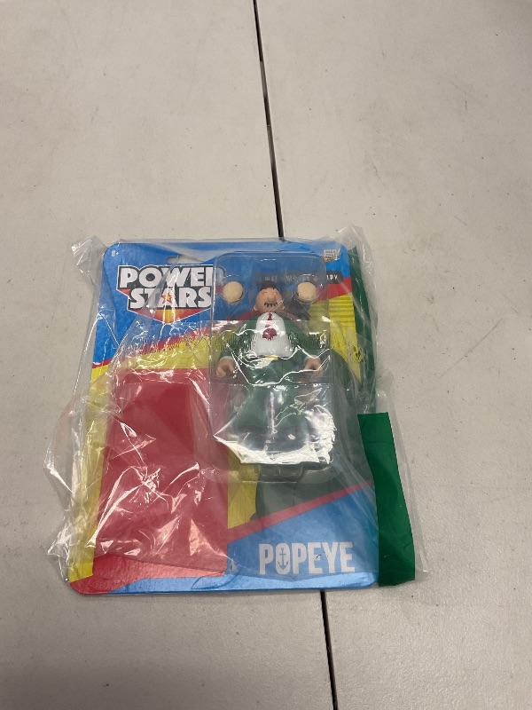 Photo 1 of Boss Fight Studio Power Stars J. Wellington Wimpy Action Figure – Retro Style Collectible Figurine from Popeye Meets Sindbad Color Animation with 7 Points of Articulation – 5” Scale