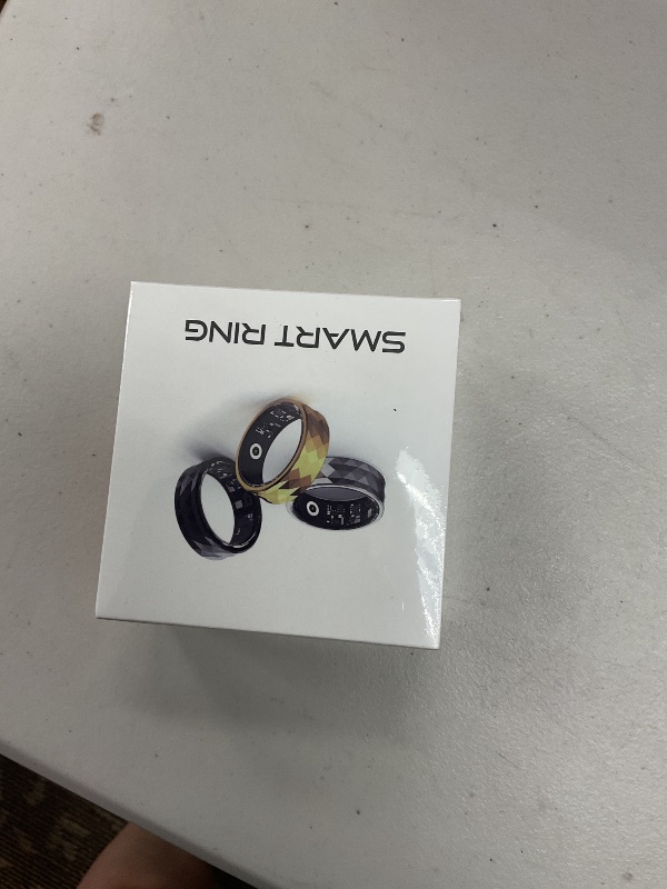 Photo 1 of Smart Ring, Activity & Fitness Tracker Ring for Women/Men, No APP Subscription, Fitness Tracking Smart Ring with Calories/Heart Rate/Blood Oxygen/Sleep Monitoring, IP68 Waterproof (Black, 9#)